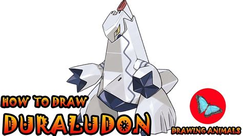 How To Draw Duraludon Pokemon | Drawing Animals