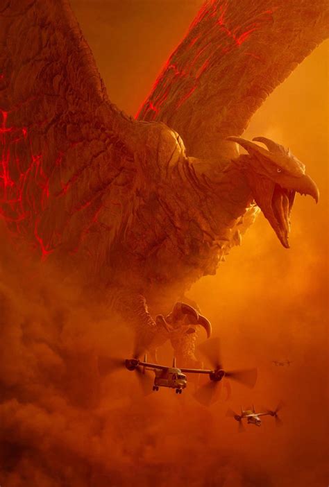 Godzilla: King of the Monsters Rodan textless by mintmovi3 on DeviantArt