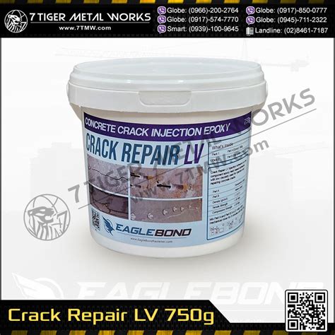 Concrete Crack Injection Epoxy Crack Repair LV 750g - Bolt and Nut ...