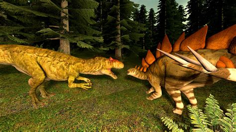 Allosaurus vs Stegosaurus by kongzillarex619 on DeviantArt