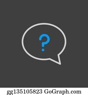 770 Royalty Free Vector Question Mark Icon Eps10 Vectors - GoGraph