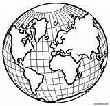 Latitude Lines World Map Coloring Page Sketch sketch template