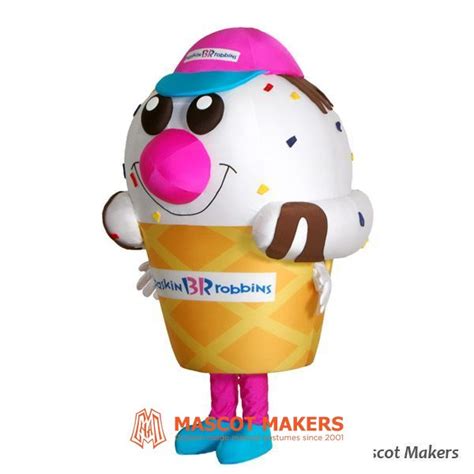 Baskin Robbins Ice cream custom mascot | Mascot Makers