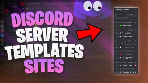 Best Custom Discord Server Templates Sites You Should Try! - YouTube