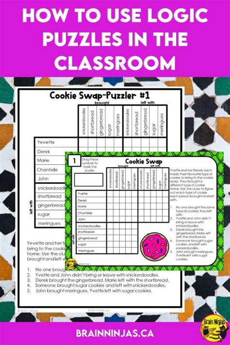 How to Use Logic Puzzles in the Classroom - Ninja Notes