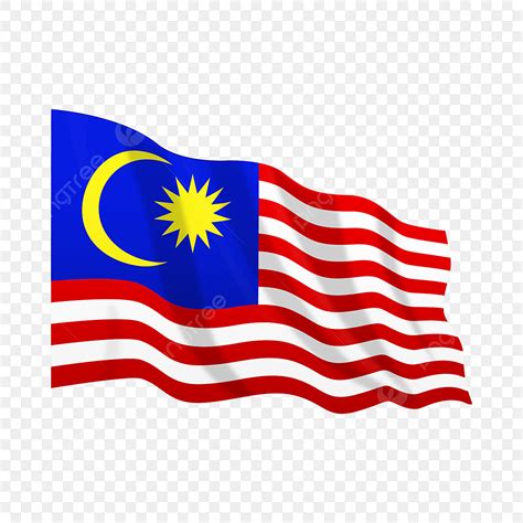 Malaysia Flag Vector Art PNG, Malaysia Flag Realistic Vector, Malaysia, Flag, Vector PNG Image ...