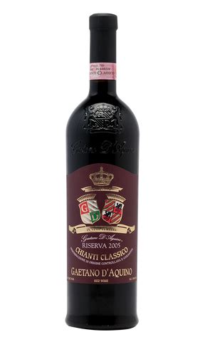 D'Aquino Chianti Classico Riserva - Burgundy Label | D'Aquino Family ...