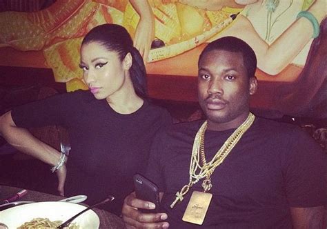 Meek Mill Flirts With Girlfriend Nicki Minaj On Instagram