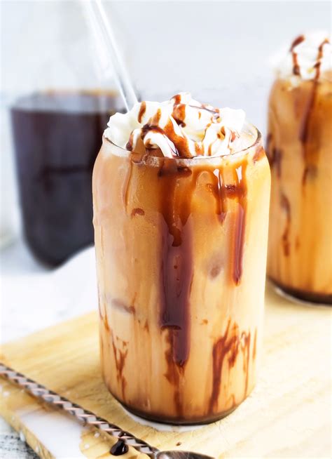 Chocolate Hazelnut Iced Coffee - Beautiful Eats & Things