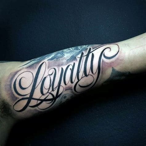 50 Loyalty Tattoos For Men - Faithful Ink Design Ideas