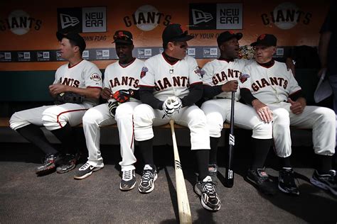 Former San Francisco Giants players took part in the Giants Legends ...