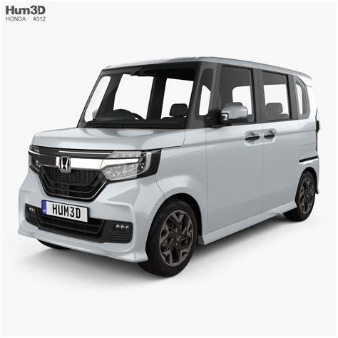 Honda N-Box Custom 2022 3D model - Vehicles on Hum3D