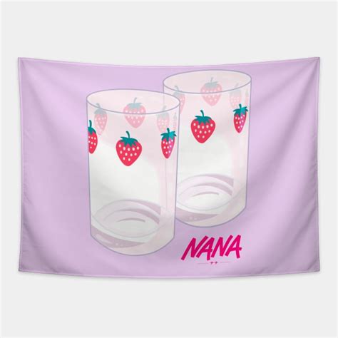 Nana Strawberry Glasses - Nana - Tapestry | TeePublic