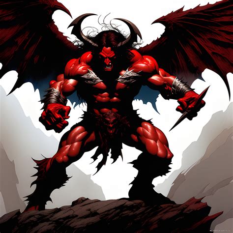 Winged Demon by Johnnyred777 on DeviantArt