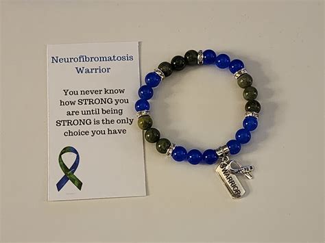 Neurofibromatosis Awareness Bracelet NF1 Awareness Bracelet - Etsy