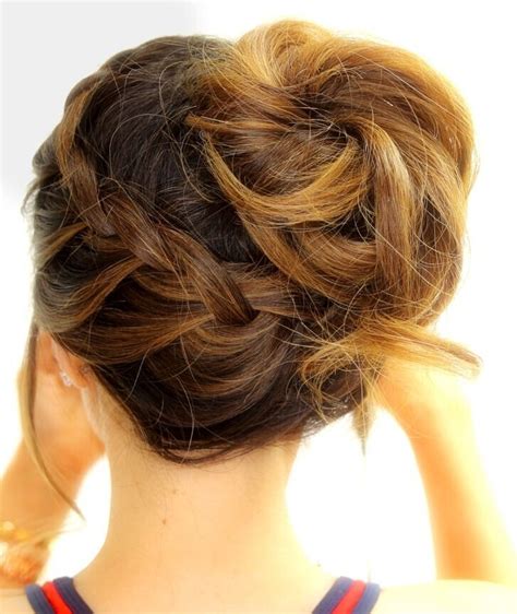 18 Quick and Simple Updo Hairstyles for Medium Hair - PoPular Haircuts