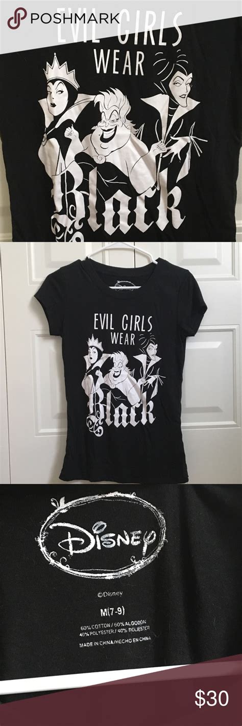 5/$25 Disney Villains T Shirt | Shirts, Disney tees, Clothes design