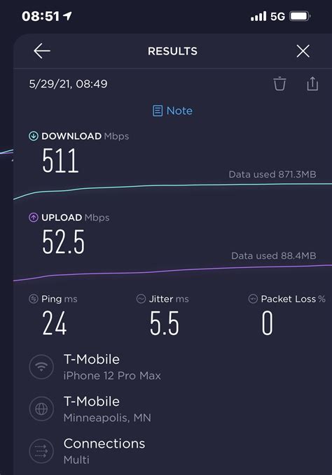 Pre-testing 5G internet speed... | T-Mobile Community