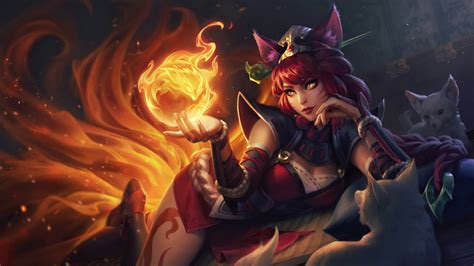 Foxfire Ahri Wallpaper