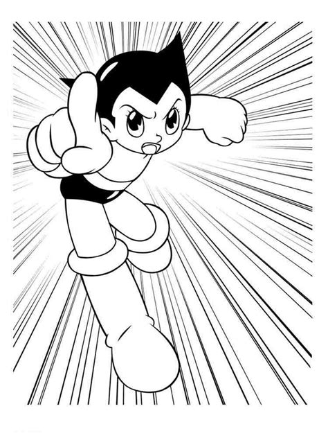 Astro Boy coloring pages. Download and print Astro Boy coloring pages