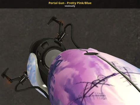 Portal Gun - Pretty Pink/Blue [Portal] [Mods]