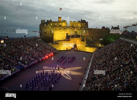 Edinburgh military tattoo Edinburgh Castle during the Edinburgh ...