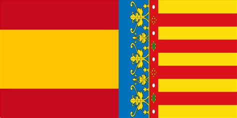 Valence espagne drapeau » Voyage - Carte - Plan