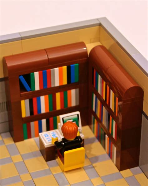 Modular Library | Lego furniture, Lego modular, Lego library