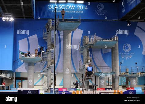 ROYAL COMMONWEALTH POOL DIVING ROYAL COMMONWEALTH POOL EDINBURGH SCOTLAND 02 August 2014 Stock ...