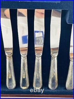 Newbridge Silverware Silver Plated 23 Piece Cutlery Set | Silver Plate Piece