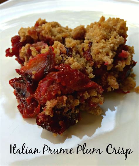 A delicious and yummy way to use prune plums - super simple to make a perfect end of summer ...