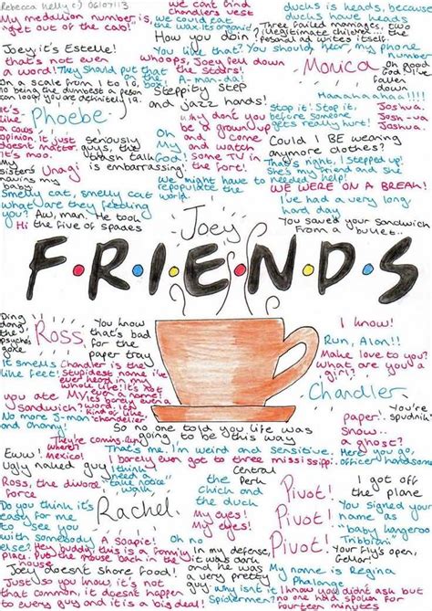 Friends Series Quotes Wallpaper - Debora Milke