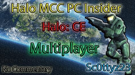 Halo MCC PC Insider - Halo: CE Multiplayer Gameplay (No Commentary ...