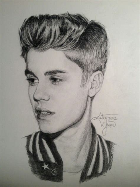 justin bieber drawings in pencil - summerweddingoutfitsindiansaree