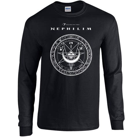 Fields Of The Nephilim helsinki 2013 Black Long Sleeve | Fields Of The Nephilim Official Merchandise