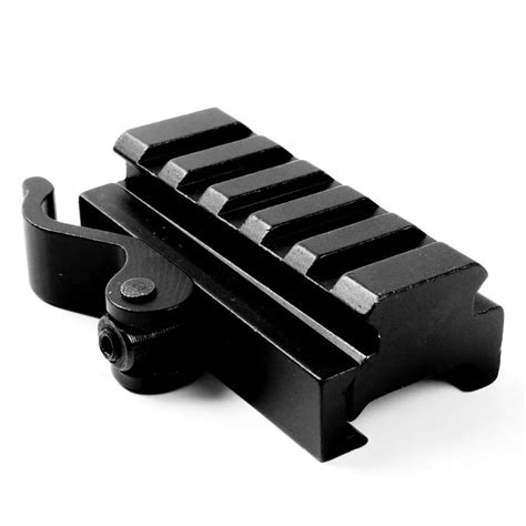 Aliexpress.com : Buy QD Quick Release Mount Adapter 5 Slots Fit 20mm Picatinny Weaver Rail Base ...