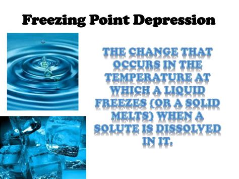 PPT - Freezing Point Depression PowerPoint Presentation, free download - ID:2158573