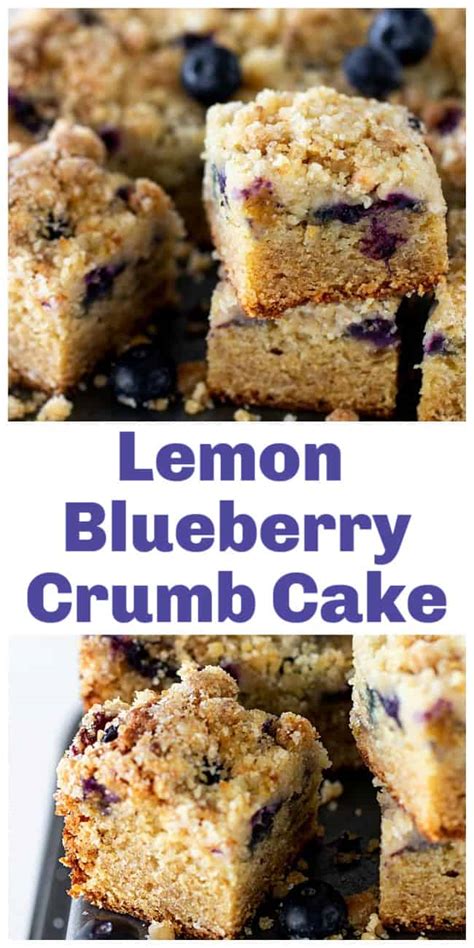 Blueberry Crumb Cake - Vintage Kitchen Notes