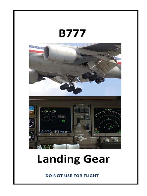 B777 Landing Gear | PDF | Landing Gear | Brake