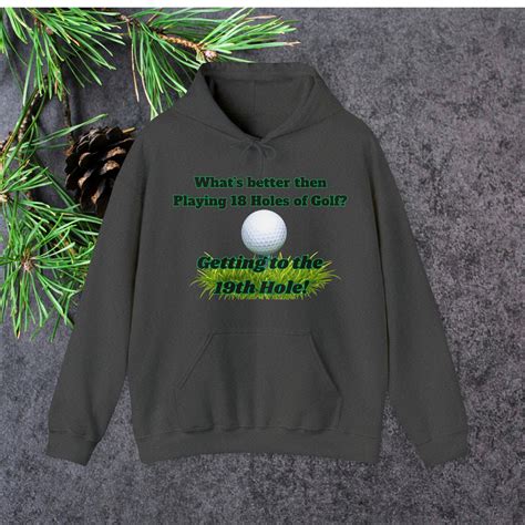 Golf Hoodie Gift Golf Lover Hooded Sweatshirt Gift Drinking - Etsy