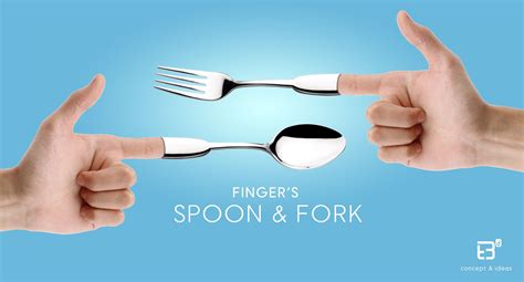 Finger's Spoon & Fork / Concept & Ideas (Product design)