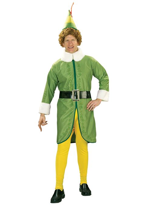 Plus Size Men's Buddy the Elf Costume | Plus Size Christmas Costumes