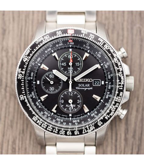 Top 72+ imagen seiko solar chronograph watches - Abzlocal.mx