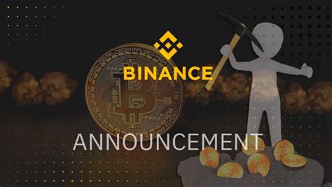 Binance Officially Launches Mining Pool with Initial Support for ...