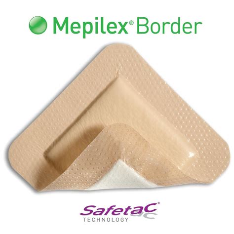 295300 Mepilex Border Foam Dressing 4"x4" | Parthenon Company 1-800-453-8898