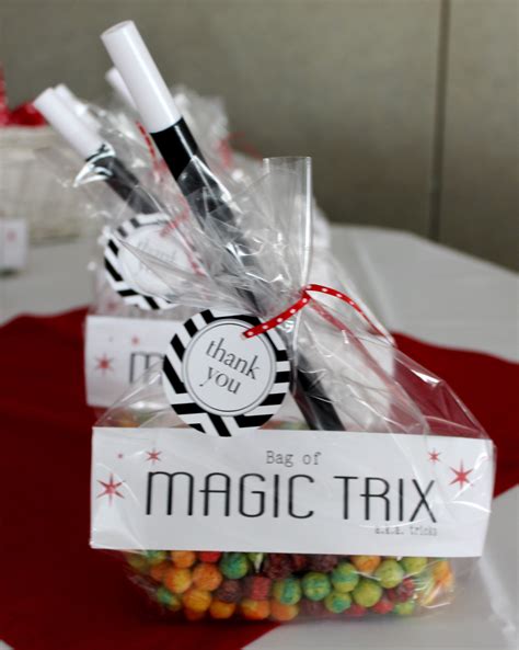 Magic Birthday Party: Favors-magic wand and Trix cereal. Printables by ...