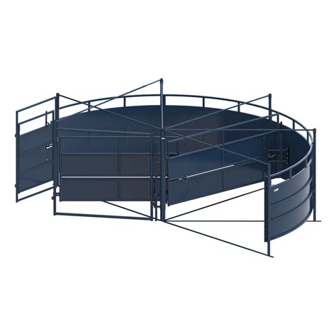 11' Elite Eliminator Tub with Load-out Gate - MJE Livestock Equipment