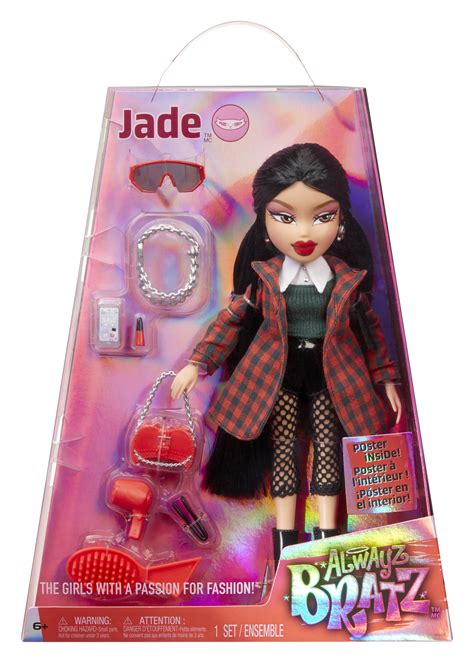 Alwayz Bratz Jade Fashion Doll with 10 Accessories and Poster ...