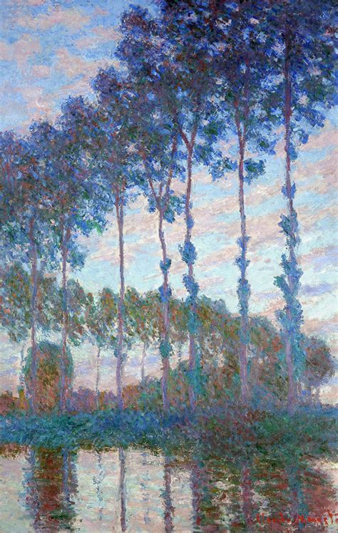 A Closer Look at Claude Monet's Poplars Series - Draw Paint Academy