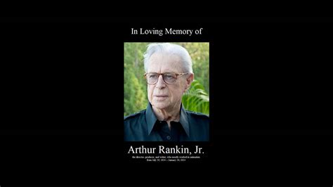 In Loving Memory of Arthur Rankin, Jr. by Blakeharris02 on DeviantArt